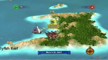Sid Meier's Pirates! screen shot game playing